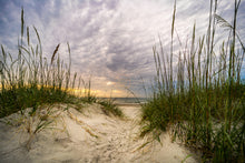 Load image into Gallery viewer, June 18, 2021 Sunrise over Jacksonville Beach. The perfect unique gift for  special occasions like Newborn Baby, Wedding, Baptism or Client Gift for their special occasion . Also great for stunning wall art.
