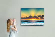 Load image into Gallery viewer, Give the perfect baby gift. The Sunrise on the day they were born.
