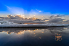Load image into Gallery viewer, October 10, 2021 Sunrise over Jacksonville Beach. Wall art with a purpose. The perfect unique gift for special occasions like Newborn Baby gift, Wedding gift, Baptism gift or Client Gifts for their special occasions. Give them the Sunrise that corresponds to their special day. These high quality prints also make for stunning wall art that add a WOW Factor to room décor or office décor.
